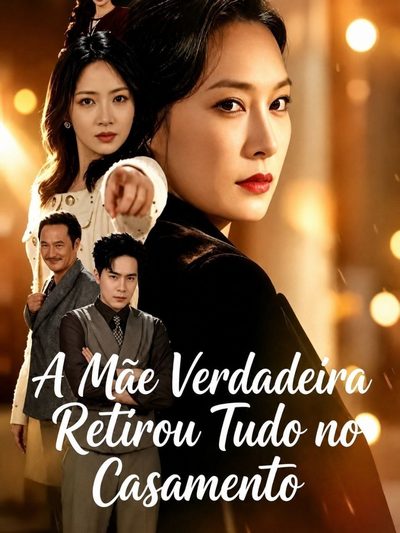 Capa da miniss&eacute;rie A Mãe Verdadeira Retirou Tudo no Casamento.
