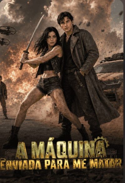 Capa da miniss&eacute;rie A Máquina Enviada para Me Matar