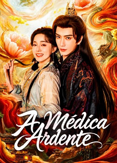 Capa da miniss&eacute;rie A Médica Ardente