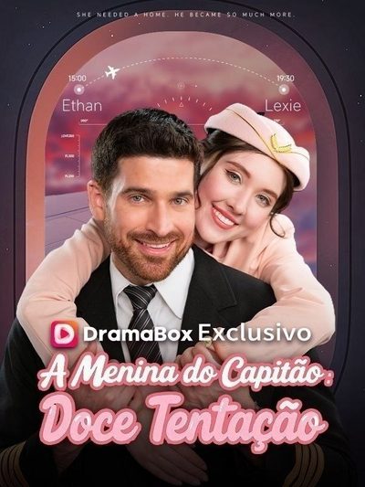 Capa da miniss&eacute;rie A Menina do Capitão Doce Tentação