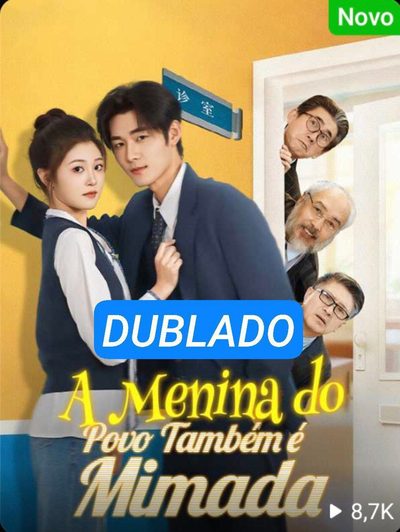 Capa da miniss&eacute;rie A Menina do Povo Também É Mimada