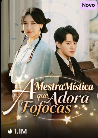 Capa da miniss&eacute;rie A Mestra Mística que Adora Fofocas