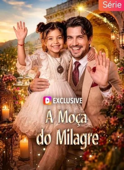 Capa da miniss&eacute;rie A Moça do Milagre
