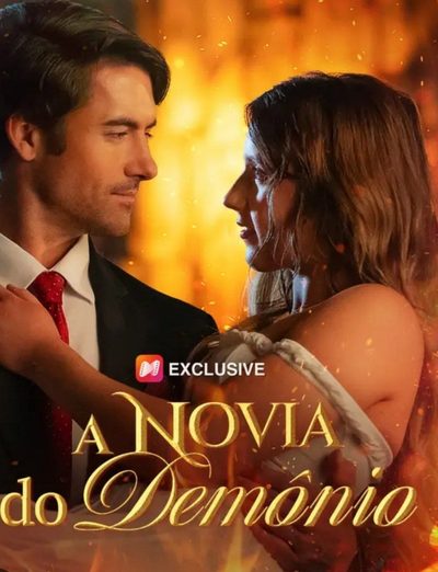 Capa da miniss&eacute;rie A Noiva do Demônio
