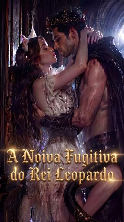 Capa da miniss&eacute;rie A Noiva Fugitiva do Rei Leopardo