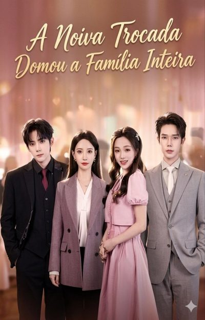 Capa da miniss&eacute;rie A Noiva Trocada Domou a Família Inteira