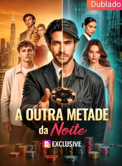 Capa da miniss&eacute;rie A Outra Metade da Noite dublado