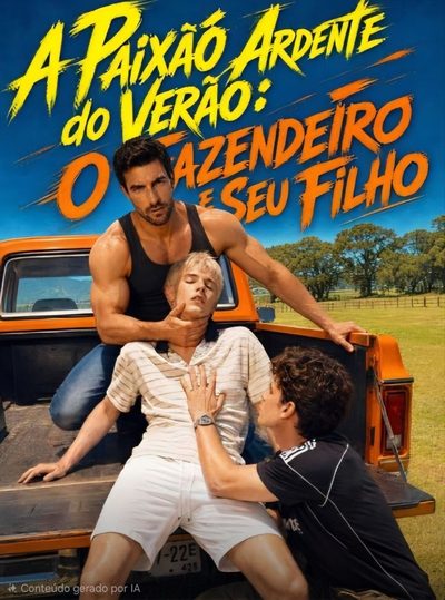 Capa da miniss&eacute;rie A Paixão Ardente do Verão: o Fazendeiro e Seu Filho