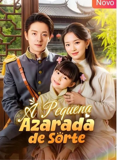 Capa da miniss&eacute;rie A Pequena Azarada da Sorte