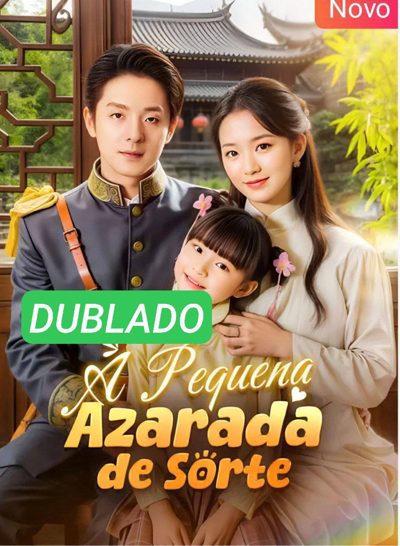 Capa da miniss&eacute;rie A Pequena Azarada de Sorte dublado