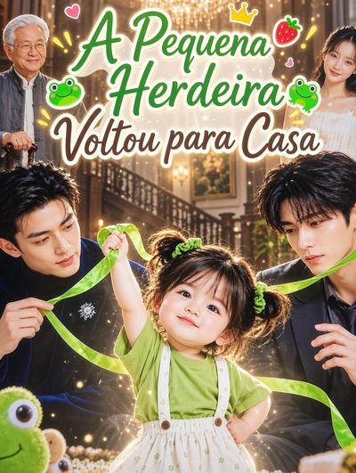 Capa da miniss&eacute;rie A Pequena Herdeira Voltou para Casa