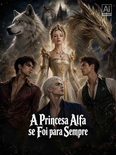 Capa da miniss&eacute;rie A Princesa Alfa Se Foi para Sempre -