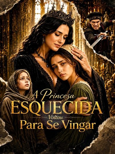 Capa da miniss&eacute;rie A Princesa Esquecida Voltou para Se Vingar