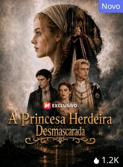 Capa da miniss&eacute;rie A Princesa Herdeira Desmascarada