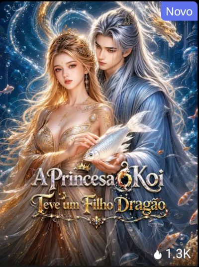 Capa da miniss&eacute;rie A Princesa Koi Teve Um Filho Dragão