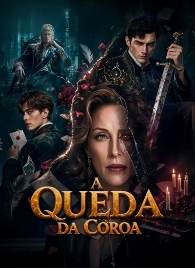 Capa da miniss&eacute;rie A Queda da Coroa