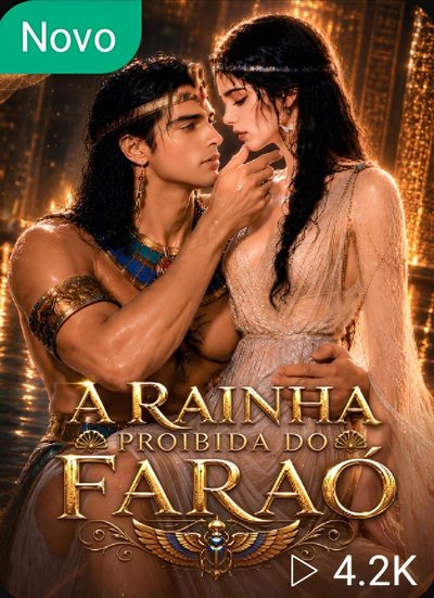 Capa da miniss&eacute;rie A Rainha Proibida do Faraó