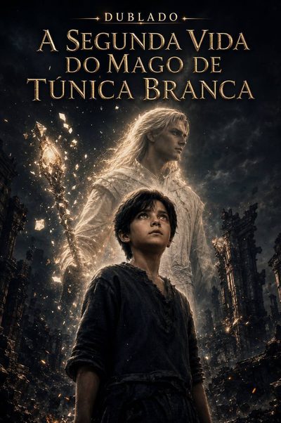 Capa da miniss&eacute;rie A Segunda Vida do Mago de Túnica Branca