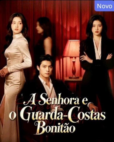 Capa da miniss&eacute;rie A Senhora e o Guarda-costas Bonitão