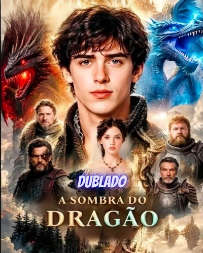 Capa da miniss&eacute;rie A Sombra do Dragão -