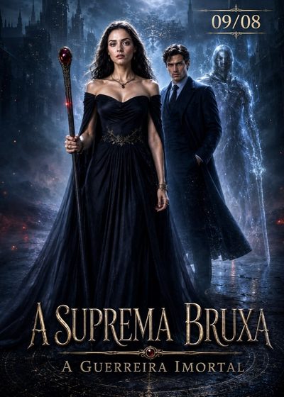 Capa da miniss&eacute;rie A Suprema Bruxa, a Guerreira Imortal