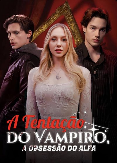 Capa da miniss&eacute;rie A Tentação do Vampiro a Obsessão do Alfa
