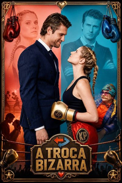 Capa da miniss&eacute;rie A Troca Bizarra a Troca Maluca
