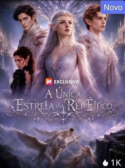Capa da miniss&eacute;rie A Única Estrela do Rei Elfico