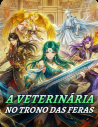Capa da miniss&eacute;rie A Veterinária no Trono das Feras