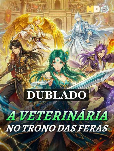 Capa da miniss&eacute;rie A Veterinária no Trono das Feras dublado