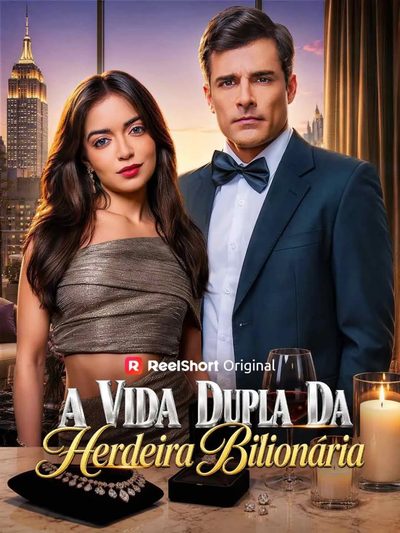 Capa da miniss&eacute;rie A Vida Dupla da Herdeira Bilionária