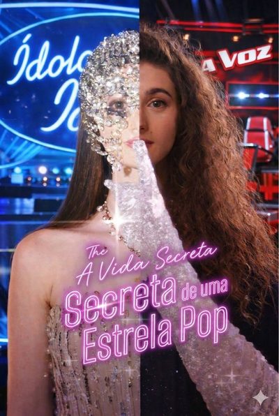 Capa da miniss&eacute;rie A Vida Secreta de uma Estrela Pop