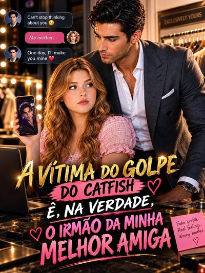 Capa da miniss&eacute;rie A Vítima do Golpe do Catfish Ê, na Verdade , o Irmão da Minha Melhor Amiga