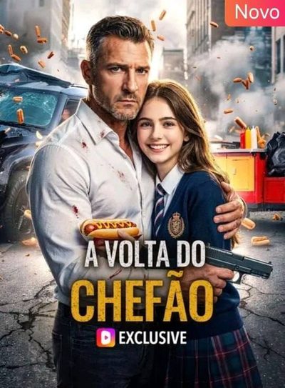 Capa da miniss&eacute;rie A Volta do Chefão -
