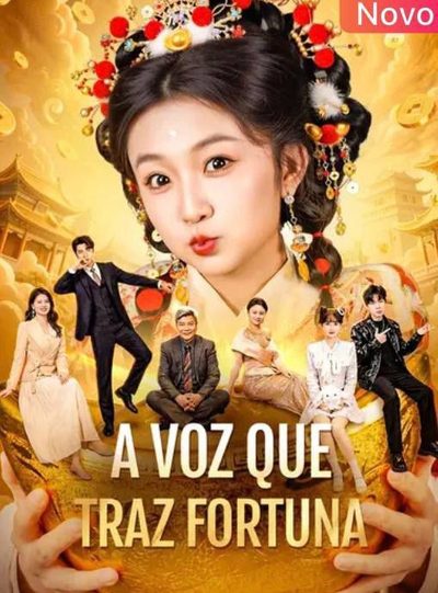 Capa da miniss&eacute;rie A Voz que Traz Fortuna
