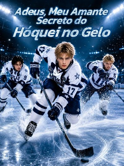 Capa da miniss&eacute;rie Adeus Meu Amante Secreto do Hóquei no Gelo