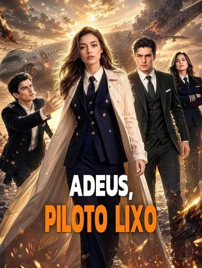 Capa da miniss&eacute;rie Adeus Piloto Lixo