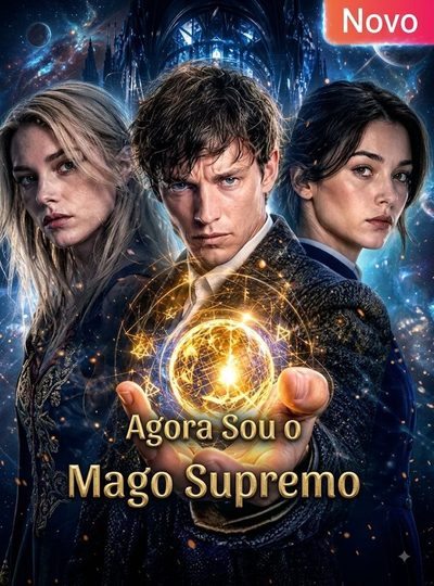 Capa da miniss&eacute;rie Agora Sou o Mago Supremo