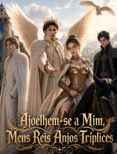 Capa da miniss&eacute;rie Ajoelhe-se a Mim, Meus Reis Anjos Tríplices