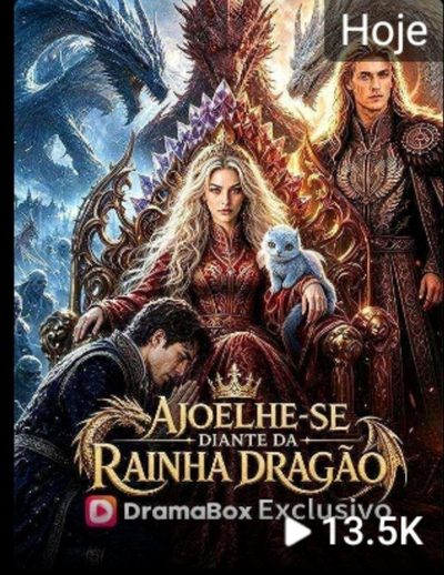 Capa da miniss&eacute;rie Ajoelhem-se Diante da Rainha Dragão