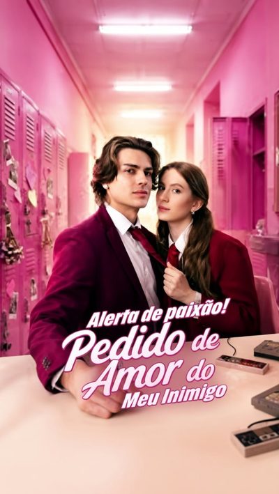 Capa da miniss&eacute;rie Alerta de Paixão! Pedido de Amor do Meu Inimigo Crush Alert! Love Request From My Enemy