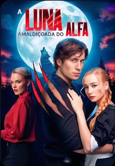 Capa da miniss&eacute;rie Alpha Acidentalmente Me Engravidou a Luna Amaldiçoada do Alfa