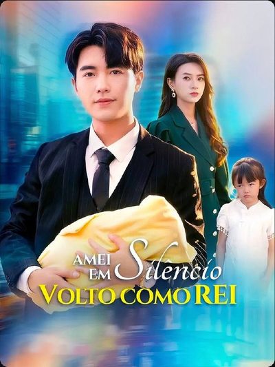 Capa da miniss&eacute;rie Amei em Silêncio Volto Como Rei
