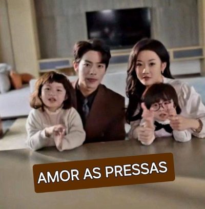 Capa da miniss&eacute;rie Amor as Pressas Ceo sem Fortuna / Lightning Marriage