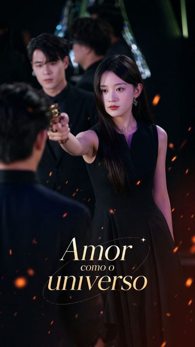 Capa da miniss&eacute;rie Amor Como o Universo Amar a Vilã