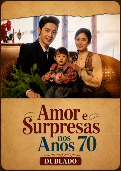 Capa da miniss&eacute;rie Amor e Surpresas nos Anos 70