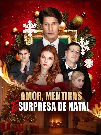 Capa da miniss&eacute;rie Amor, Mentiras e Surpresa de Natal