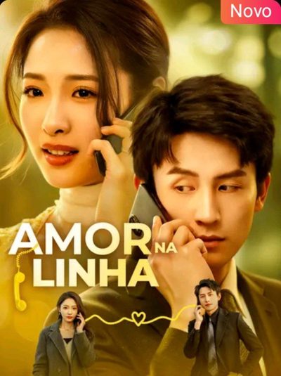 Capa da miniss&eacute;rie Amor na Linha🌟