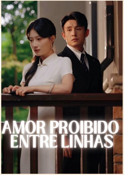 Capa da miniss&eacute;rie Amor Proibido Entre Linhas