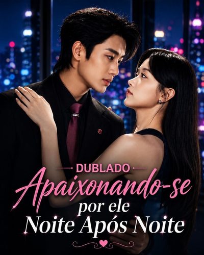 Capa da miniss&eacute;rie Apaixonando-se por Ele Noite Após Noite Falling For Him Night After Night